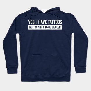 Not a drug dealer hoodie hot sale
